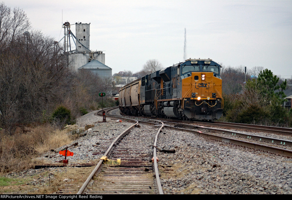 Southbound Grain Train